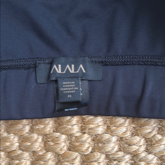 NWOT Alala Mirage Black Sports Bra Minimalist Intimates - Picture 2 of 11